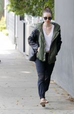 LILY COLLINS Out and About in Beverly Hills 09/16/2017