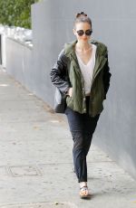 LILY COLLINS Out and About in Beverly Hills 09/16/2017