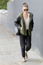 LILY COLLINS Out and About in Beverly Hills 09/16/2017