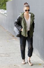 LILY COLLINS Out and About in Beverly Hills 09/16/2017