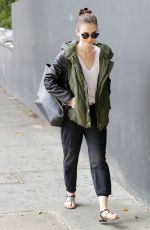 LILY COLLINS Out and About in Beverly Hills 09/16/2017