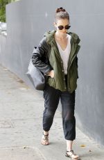 LILY COLLINS Out and About in Beverly Hills 09/16/2017