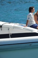 LILY JAMES on the Set of Mamma Mia in Croatia 09/12/2017