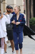 LILY-ROSE DEPP Our Shopping in Paris 08/31/2017