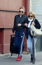 LILY-ROSE DEPP Out and About in Paris 09/25/2017