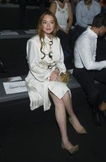 LINDSAY LOHAN at a Fashion Show in Madrid 09/15/2017