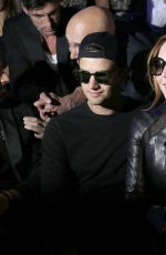 LINDSAY LOHAN at Custo Barcelona Collection at Mercedes-Benz Fashion Week in Madrid 09/17/2017