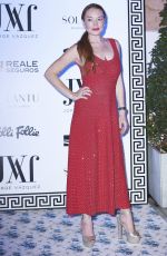 LINDSAY LOHAN at Jorge Vazquez Spring/Summer 2018 Collection Presentation in Madrid 09/18/2017