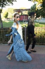 LINDSAY LOHAN at Maria Ke Fisherman Fashion Show in Madrid 09/18/2017