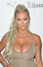 LINDSEY PELAS at Fenty Puma A/W17 Collection Launch in Los Angeles 09/27/2017