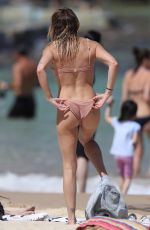 LISA CLARK in Bikini at a Beach in Sydney 09/25/2017