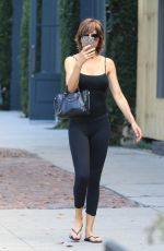 LISA RINNA in Tights Out in West Hollywood 09/02/2017