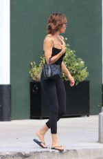 LISA RINNA in Tights Out in West Hollywood 09/02/2017