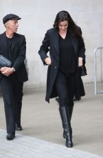 LIV TYLER Leaves BBC Radio in London 09/26/2017