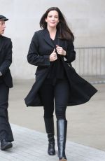 LIV TYLER Leaves BBC Radio in London 09/26/2017