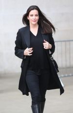 LIV TYLER Leaves BBC Studios in London 09/26/2017