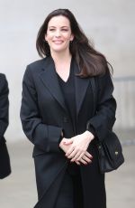 LIV TYLER Leaves BBC Studios in London 09/26/2017