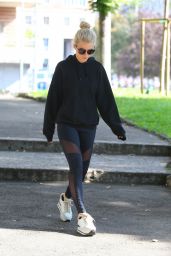 LOTTIE MOSS Out in Milan 09/22/2017
