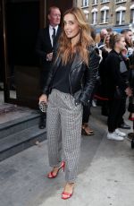 LOUISE REDKNAPP at Topshow Fashion Show at London Fashion Week 09/17/2017