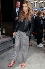 LOUISE REDKNAPP at Topshow Fashion Show at London Fashion Week 09/17/2017
