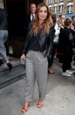 LOUISE REDKNAPP at Topshow Fashion Show at London Fashion Week 09/17/2017