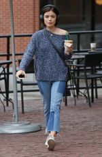 LUCY HALE Out and About in Vancouver 09/17/2017