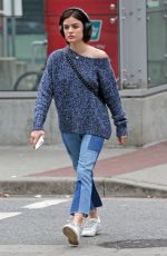 LUCY HALE Out and About in Vancouver 09/17/2017