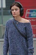LUCY HALE Out and About in Vancouver 09/17/2017