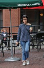 LUCY HALE Out and About in Vancouver 09/17/2017