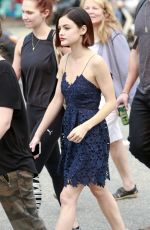 LUCY HALE Out for Lunch in Vancouver 09/06/2017