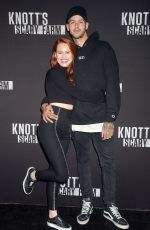 MADELAINE PETSCH at Knott’s Scary Farm Celebrity Night in Buena Park 09/29/2017