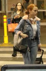 MADELAINE PETSCH at Vancouver Airport 09/24/2017