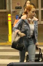 MADELAINE PETSCH at Vancouver Airport 09/24/2017