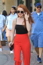 MADELAINE PETSCH Out Shopping at The Grove in Hollywood 09/05/2017