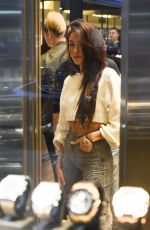 MADISON BEER and Scott Disick at a Diamond and Jewellery Store in New York 09/13/2017