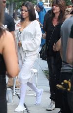 MADISON BEER on the Set of a Photoshoot in New York 09/10/2017