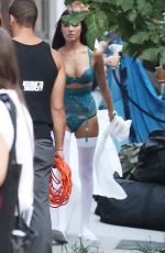 MADISON BEER on the Set of a Photoshoot in New York 09/10/2017