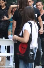 MADISON BEER on the Set of a Photoshoot in New York 09/10/2017