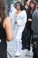 MADISON BEER on the Set of a Photoshoot in New York 09/10/2017