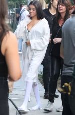 MADISON BEER on the Set of a Photoshoot in New York 09/10/2017