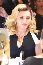 MADONNA Promotes Her MDNA Skin Line at Barneys New York 09/26/2017