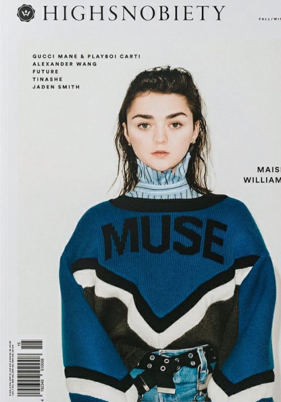 MAISIE WILLIAMS for Highsnobiety Magazine, Fall/Winter 2017