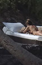 MAJA KRAG and a Friend at a Beach in Tulum 09/21/2017