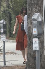 MANDY MOORE Leaves a Hair Salon in Beverly Hills 09/16/2017