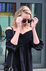 MARGOT ROBBIE Arrives at Heathrow Airport in London 09/18/2017