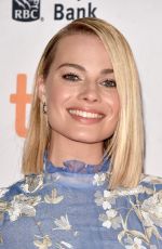 MARGOT ROBBIE at I, Tonya Premiere at 2017 Toronto International Film Festival 09/08/2017