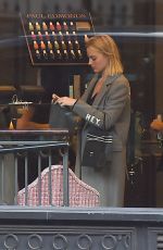 MARGOT ROBBIE at Paul Edmonds Salon in Knightsbridge 09/10/2017