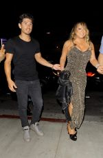 MARIAH CAREY at Tao Restaurant in Los Angeles 08/30/2017
