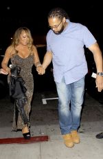 MARIAH CAREY at Tao Restaurant in Los Angeles 08/30/2017