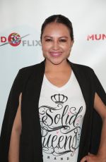 MARIE SENGHORE at MundoFlix Launch Party in Studio City 08/28/2017